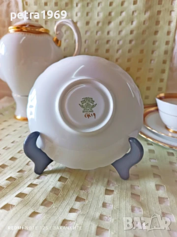 Пълен английски порцеланов сервиз, костен порцелан, снимка 10 - Сервизи - 51064239