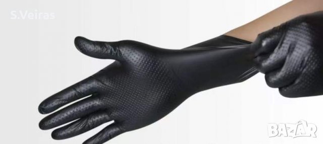 Защитни Ръкавици с Диамантена структура, Без Пудра, Размери-M, L, XL, снимка 6 - Диамантени и режещи инструменти - 37155571