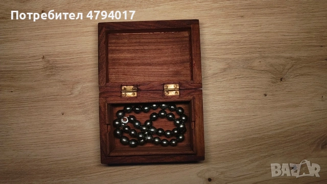 Tahitian черни перли 10-12 mm + 14K злато (585), снимка 2 - Колиета, медальони, синджири - 54174957