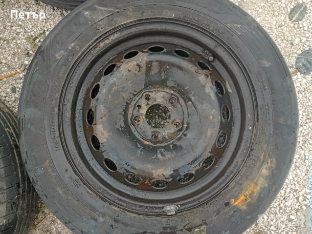 4броя железни джанти 15ски за Опел комбо Фиат добло 2012-2018г, снимка 2 - Гуми и джанти - 51987208