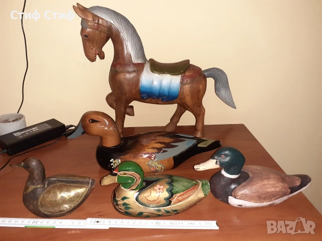 Дървени фигури, снимка 11 - Статуетки - 54244277