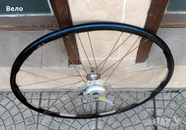 Предна капла 28 цола с главина Нексейв Япония с ролерна спирачка -Вечна !, снимка 2 - Части за велосипеди - 54002752