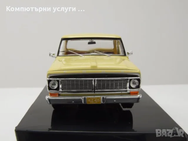 Ford F-100 Pick Up 1978 - мащаб 1:43 на IXO моделът е нов в PVC дисплей-кейс, снимка 4 - Колекции - 56084176