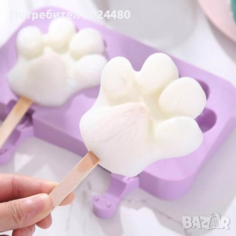 Силиконов молд лапички, снимка 6 - Други стоки за дома - 40829082