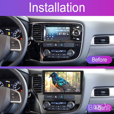 Мултимедия, за Mitsubishi Outlander, Двоен дин, Навигация, Андроид, дисплей, плеър, екран, Android, снимка 3 - Аксесоари и консумативи - 44351033