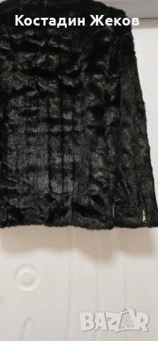 Ново . Дамско пухено палто. ZARA WOMAN. , снимка 7 - Палта, манта - 56247527