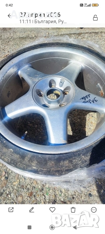 Джанти 17 BORBET 5X112, снимка 4 - Гуми и джанти - 54336292