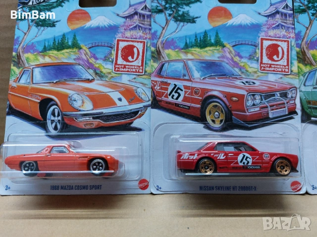 Колички Hot Wheels J-IMPORTS / Хот Уилс - 5 модела / 015, снимка 3 - Коли, камиони, мотори, писти - 53146299