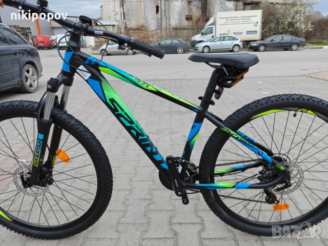 SPRINT Велосипед 27.5" MAVERICK черен, снимка 8 - Велосипеди - 53918356