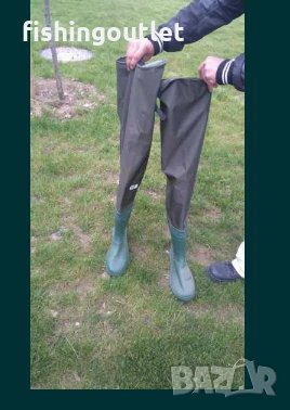  Рибарски непромукаем гащеризон и високи ботуши , снимка 3 - Екипировка - 30905628