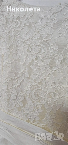 Бутикова булчинска рокля, снимка 3 - Сватбени рокли - 53943895