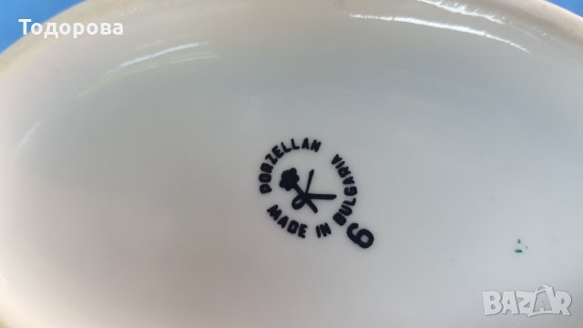 Порцеланова сосиера- "Китка" Нови пазар, снимка 7 - Чинии - 33772718