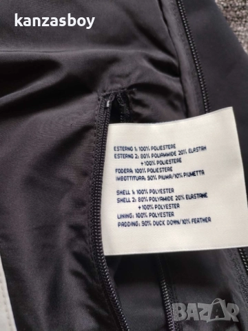 Boggi Milano Bomber Jacket With Goose Down - мъжко пухено яке КАТО НОВО М, снимка 11 - Якета - 51912918