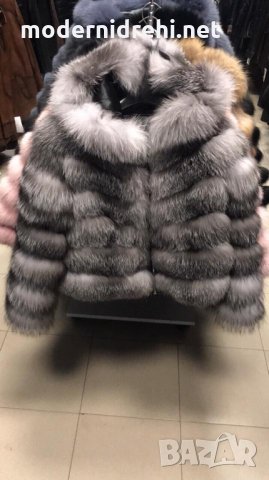 Дамско луксозно палто лисица код 3225, снимка 1 - Палта, манта - 31800860
