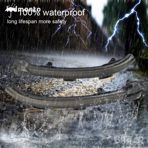 бягащ мигач огледало мигачи за огледала  Golf 7,  Touran, Jetta, снимка 2 - Аксесоари и консумативи - 31713720