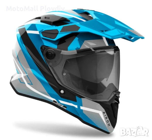 Каска Commander 2 Mavick Cerulean Blue, снимка 2 - Аксесоари и консумативи - 51682661