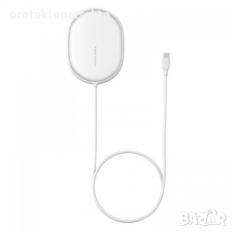 Магнитно зарядно Baseus 15W MagSafe iPhone 12, снимка 7 - Безжични зарядни - 34153891