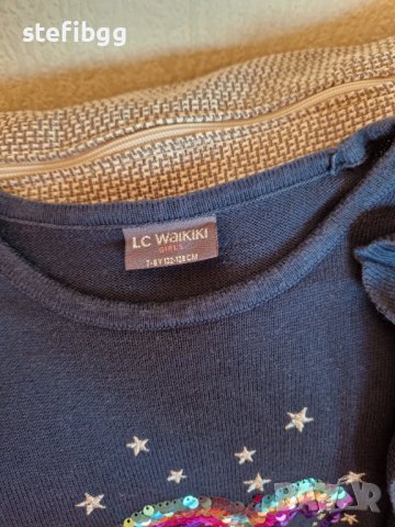 Детска рокля LC Wikiki 122-128 размер, снимка 3 - Детски рокли и поли - 38473205