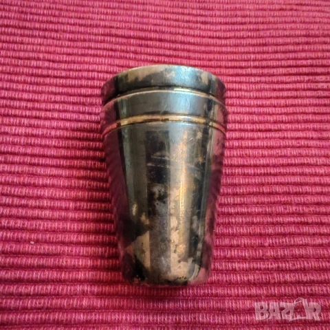 Винтидж посребрени чашки 2 броя. , снимка 4 - Антикварни и старинни предмети - 53035578