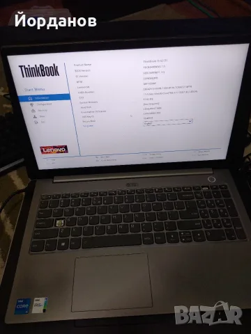 Lenovo Thinkbook 16 G2 ITL/Core i5-1135G7/8gb.ram. цял за ремонт или части, снимка 8 - Лаптопи за работа - 56010530