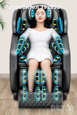 Иновативен, луксозен масажен стол с LCD дисплей, снимка 6 - Масажори - 44774763
