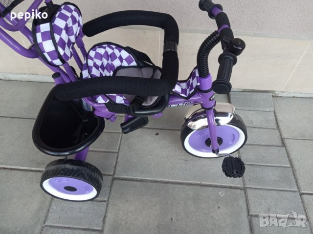 Продавам колела внос от Германия детска триколка със сенник CHIPOLINO, снимка 2 - Детски велосипеди, триколки и коли - 31920463