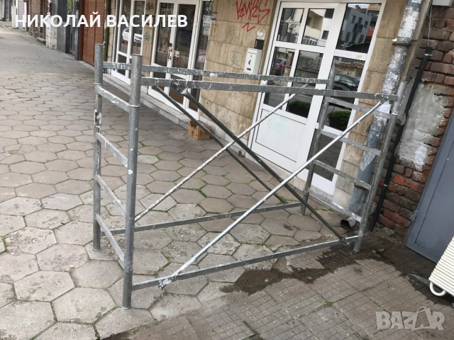 Продава  скеле  / Без  пътеки  и  колелета  / Подцинковано  . , снимка 6 - Други инструменти - 54318194