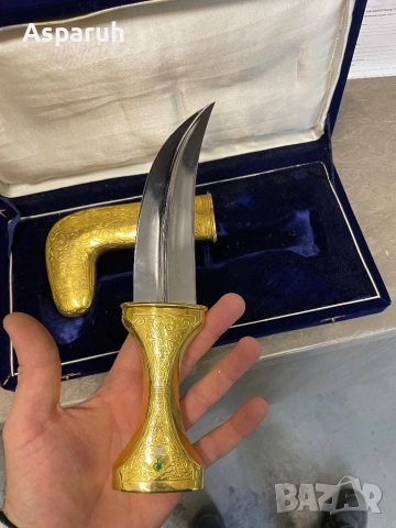 кинжал Джамбия от Саудитска Арабия , снимка 3 - Антикварни и старинни предмети - 52918267