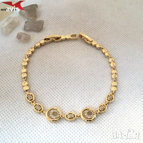 Гривна с 14К златно покритие 234831