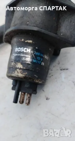 Клапан за регулиране на оборотите на празен ход Mercedes Benz 0001411725 W201 W12, снимка 2 - Части - 48384358