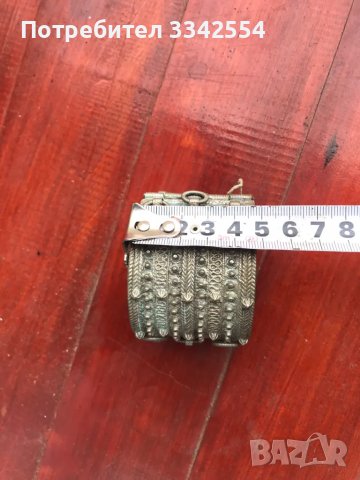 ГРИВНА СРЕБРО САЧАН СТАРИННА БЕЗ ЛИПСИ-140 ГР., снимка 2 - Антикварни и старинни предмети - 49301686