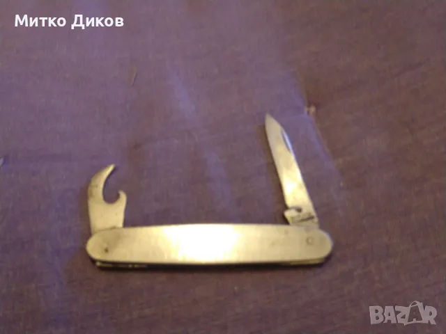 Ножче Герлах без луфт две части 85х55мм острие на голямото ножче