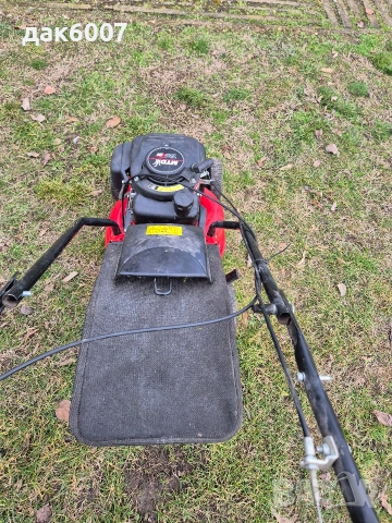 Бензинова самоходна косачка" MTD" с кош, снимка 7 - Градинска техника - 53279317