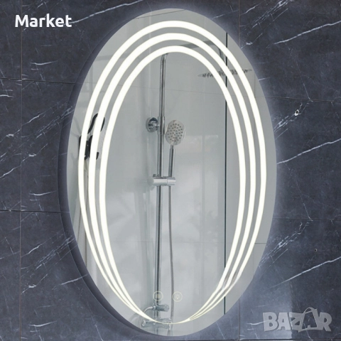 Елегантно LED огледало за баня, снимка 3 - Други стоки за дома - 51748709