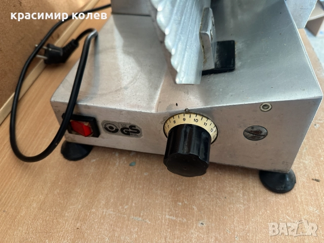 професионална немска слайс машина, снимка 6 - Обзавеждане на кухня - 52809175