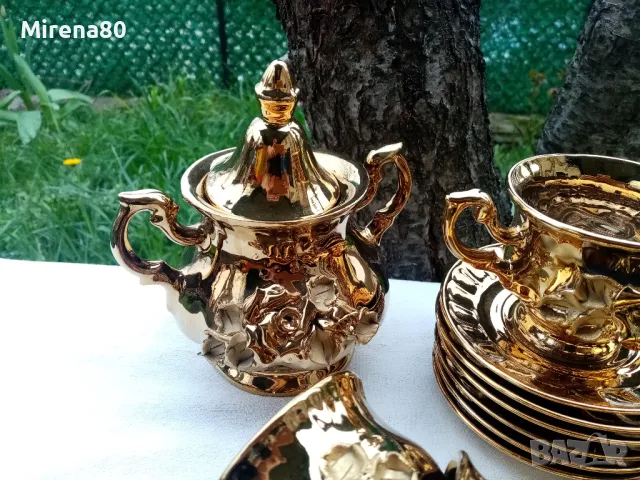 Винтидж сервиз за кафе - СССР , снимка 2 - Сервизи - 49755305
