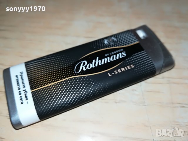 ROTHMANS NEW METAL 1910221555, снимка 4 - Запалки - 38383810