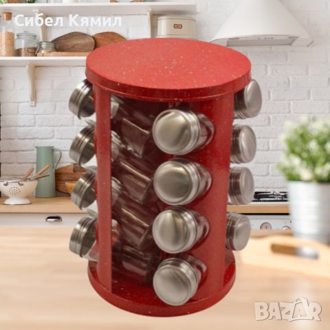 Комплект за подправки Voltz OV51217A16 4стр.,16бурк., снимка 1