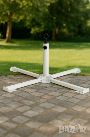 Стойка за чадъри (Подходяща за ,,Квадратен градински чадър")