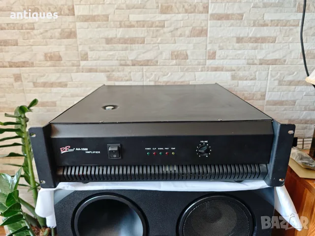 Усилвател за рак - едноканален 500W - с линия за 100V и 70V - PIP Audio AA-1500
