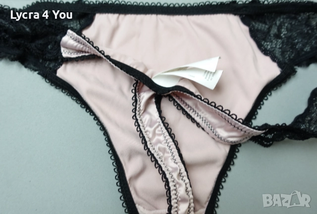 C&A Lingerie M/L светлорозови сатенени прашки, снимка 5 - Бельо - 51862076