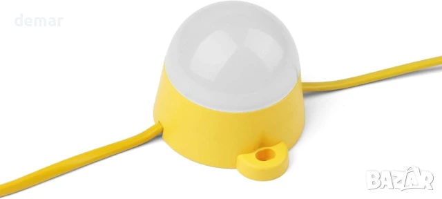 Bright Source 110V 6 броя LED осветителни тела за обекти 12 м, 4000K студено бяло, IP44 и IK10, снимка 3 - Лед осветление - 50942498