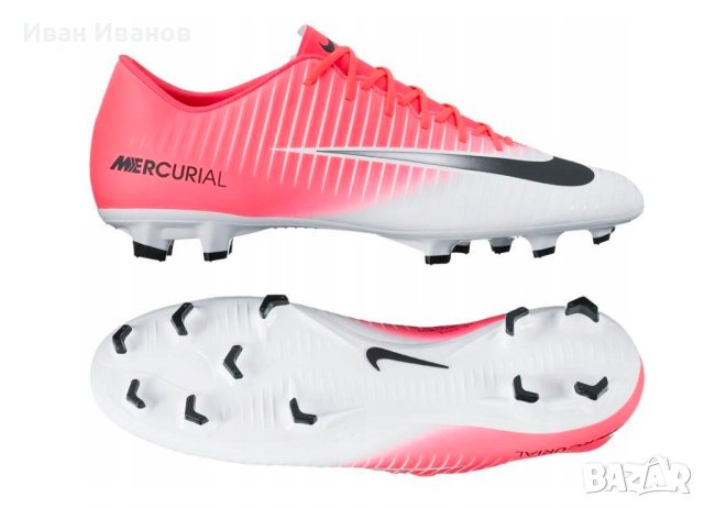 бутонки  Nike Mercurial X Victory VI JR (FG). номер 37,5-38 , снимка 3 - Футбол - 40384444