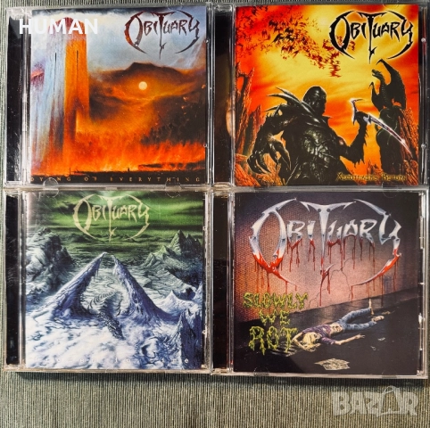 Obituary - Cannibal - Thanatos - Annihilated , снимка 2 - CD дискове - 51552910