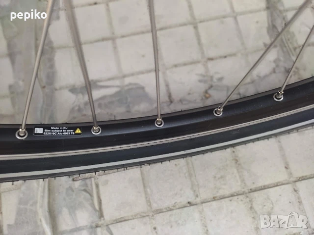 Продавам колела внос от Германия алуминиев градски велосипед BALTIC 28 цола динамо главина, снимка 10 - Велосипеди - 51111775