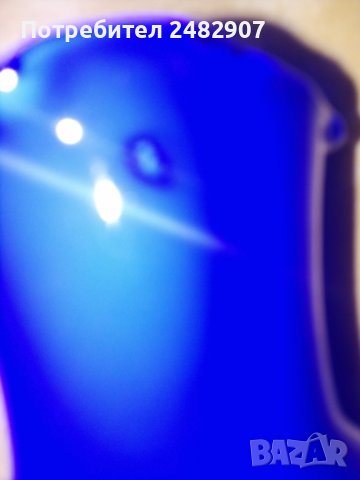 Малка синя ваза, снимка 5 - Вази - 37631800