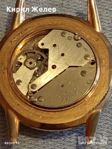 Стар механичен часовник мъжки MAKO SWISS MADE с позлата за КОЛЕКЦИЯ 51445, снимка 9 - Антикварни и старинни предмети - 52352161