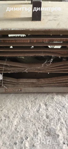 електрически калорифер с вентилатор за ремонт или части