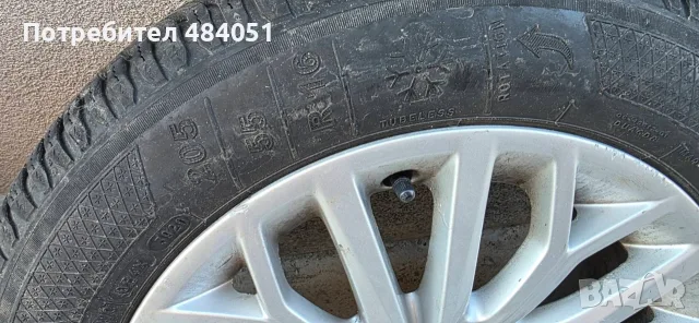 джанти със зимни гуми 205/55/16, снимка 7 - Гуми и джанти - 56226662