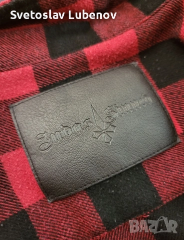 Мъжка риза Judas Sinned, размер S, снимка 4 - Ризи - 54158632